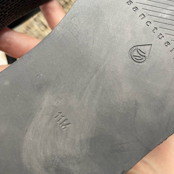 🆕 Size 11 Sanctuary Black Platform Sandals with Chunky Sole - Picture 6 of 6